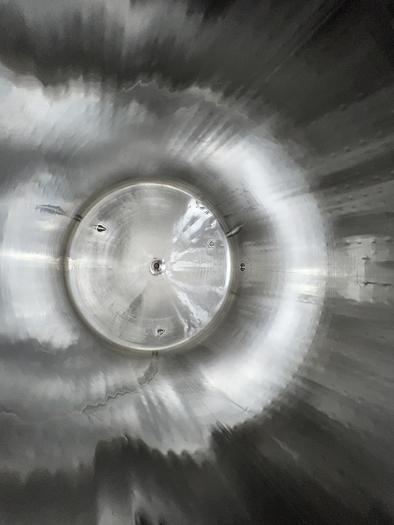 Used Reactor, 370 Gallon, 316L Stainless Steel, Jacketed, Agitated, T&C Stainless #S744632