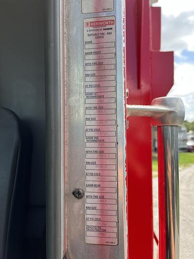 Used 2011 Kenworth T800 Tri-Axle Dump Truck  #5596