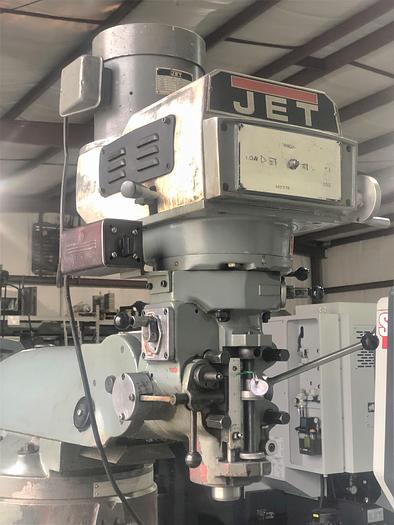 Used 1994 Jet JTM 4VS Variable Speed Manual Knee Mill (Bridgeport Type)