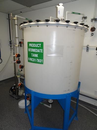 Used Reactor, 250 Gallon, PET, Hypochlorous Acid Reactor #S743170