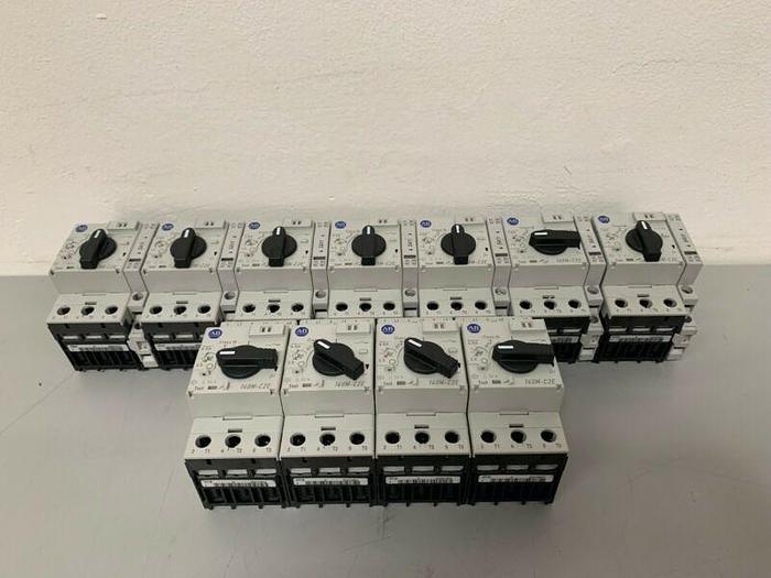 Used Allen-Bradley 140M-C2E Standard Magnetic Motor Protector Circuit Breaker