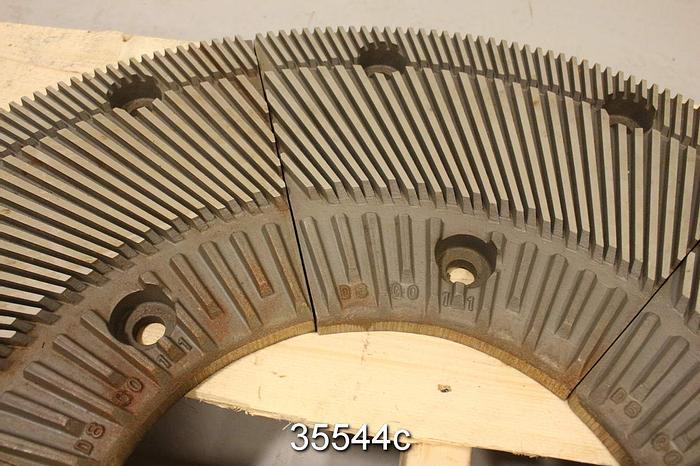 Unused Sprout Waldron 34TFIII Refiner Disc Plates Set #35544