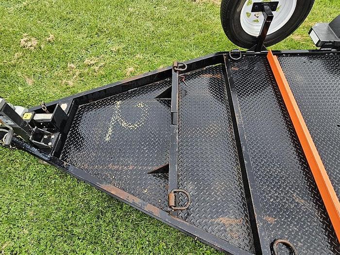 Used 2019 MMDI 10' Dual Axle Trailer with Ramps