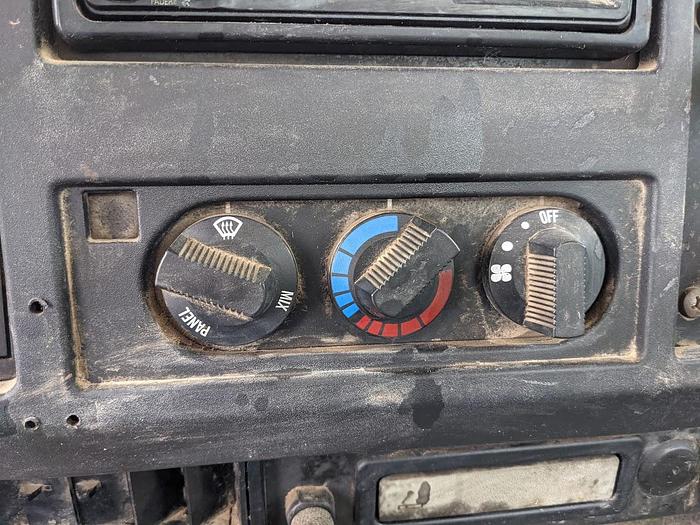 Used 2000 International 4900 Tandem Axle Flatbed Altec A65 70' Articulated Bucket truck