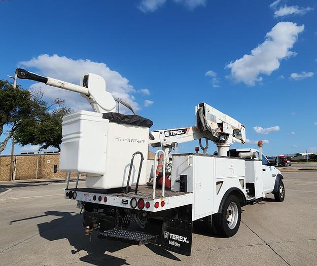 Used 2012 Dodge 5500 4x4 Terex Hi Ranger LTM40 45' Articulated/Telescoping Bucket with Material Handling Jib