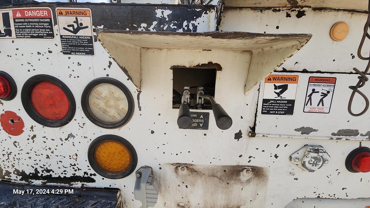 Used 2008 International Workstar 7400 4x4 Altec AM55E 60' Over Center Bucket with Material Handling/Jib