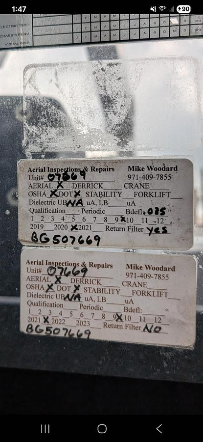 Used 2011 Dodge Ram 5500 Altec AT237 42' Articulated/Telescoping Non-insulated Bucket