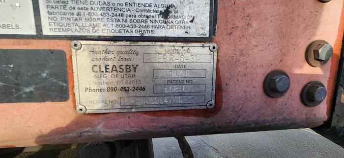 Used 2006 GMC 6500 20' Flatbed 36' Cleasby Roofing Conveyor Truck