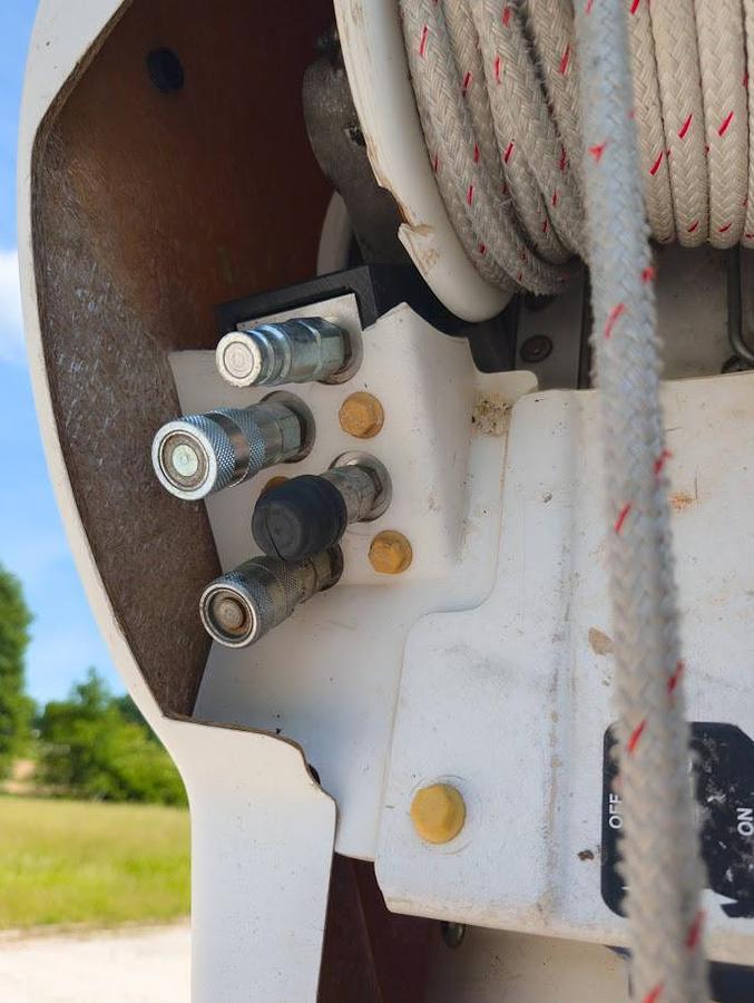 Used 2008 Freightliner M2 106 Altec AA755 60' Material Handling 2-man Bucket Articulated Insulated