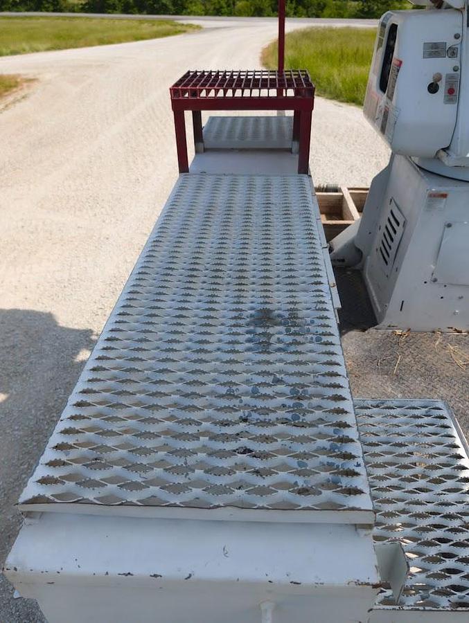 Used 2008 Freightliner M2 106 Altec AA755 60' Material Handling 2-man Bucket Articulated Insulated