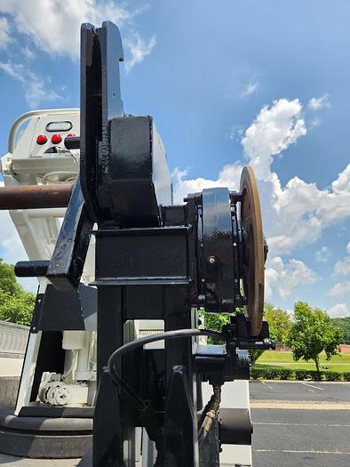 Used 2009 GMC C8500 4x2 Altec AT40C 40' Telescoping Non-Insulated Single Man Basket Cable Placing Bucket Truck With Reel Bar and Winder