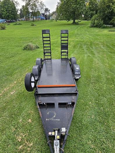 Used 2019 MMDI 10' Dual Axle Trailer with Ramps