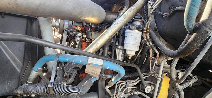 Used 2006 GMC 6500 20' Flatbed 36' Cleasby Roofing Conveyor Truck