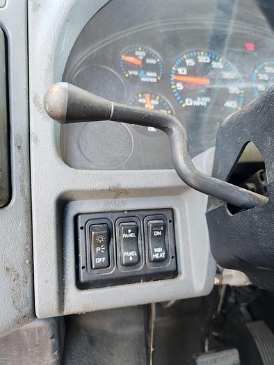 Used 2006 International 7400 6x4 Flatbed Cleasby 41' Roofing Conveyor Truck