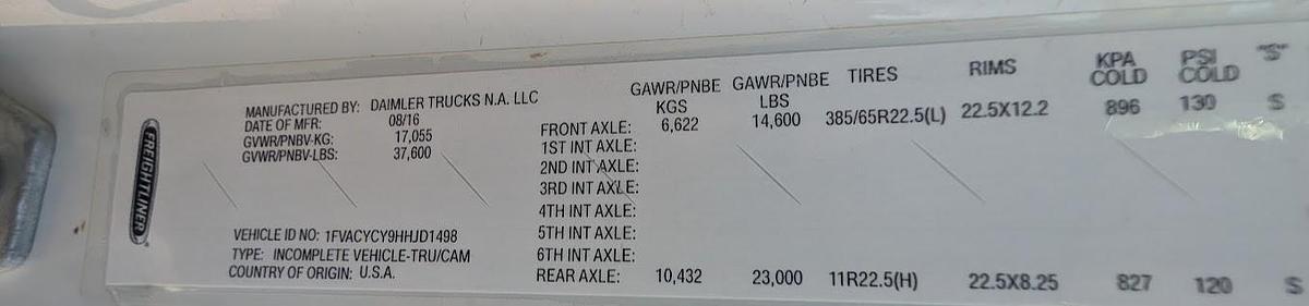 Used 2018 Freightliner M2