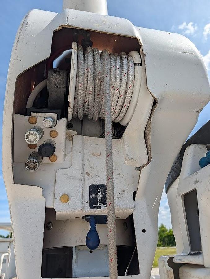 Used 2008 Freightliner M2 106 Altec AA755 60' Material Handling 2-man Bucket Articulated Insulated