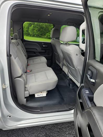 Used 2015 Chevrolet Silverado 1500 LT Crew Cab Pickup Truck with Hard Roll Bed Cover