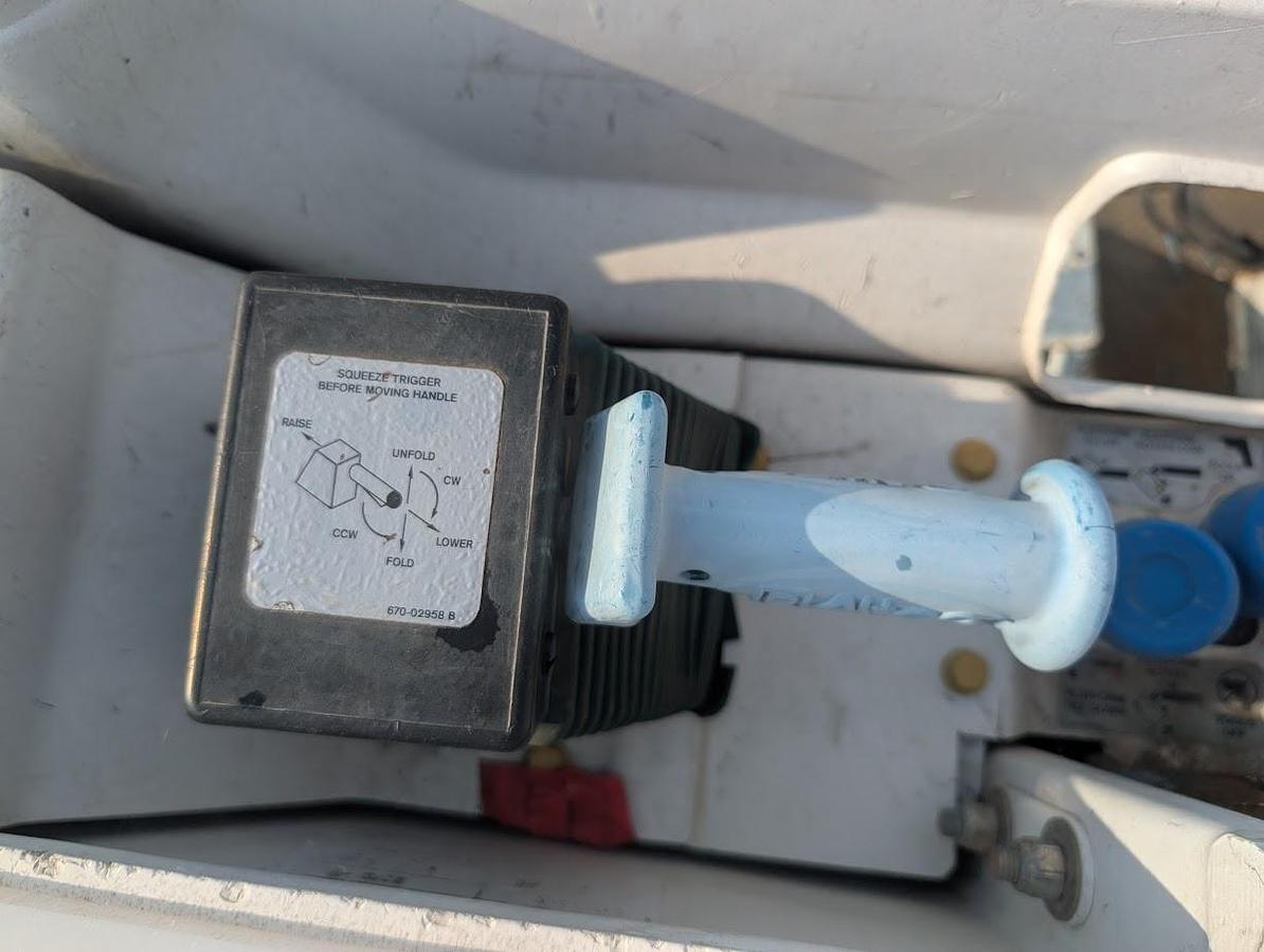 Used 2008 International Workstar 7400 4x4 Altec AM55E 60' Over Center Bucket with Material Handling/Jib