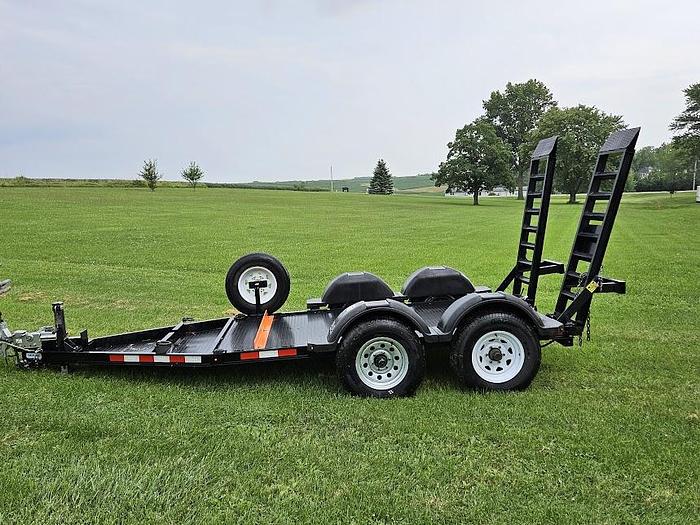 Used 2019 MMDI 10' Dual Axle Trailer with Ramps