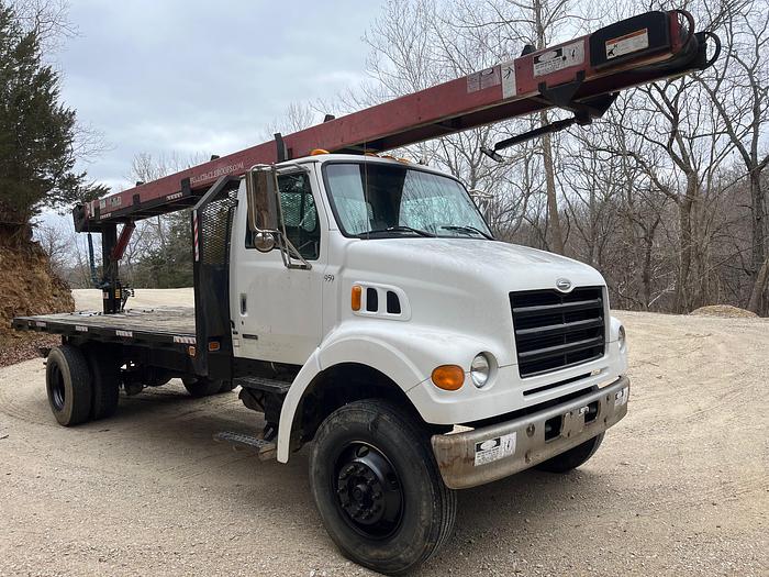 Used 2006 Sterling Flatbed Roofing Conveyor Truck