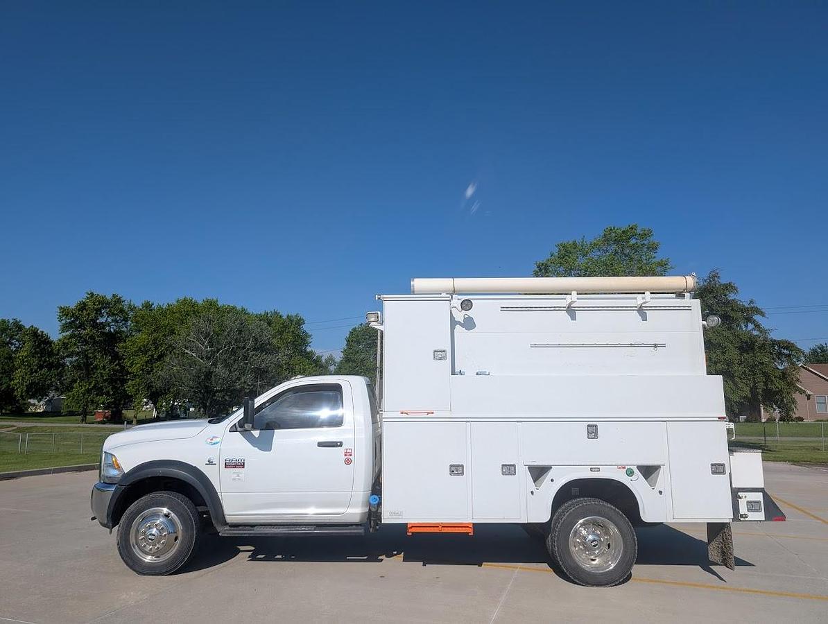 Used 2012 Dodge Ram 5500 4x4 Enclosed High-Top Service Truck