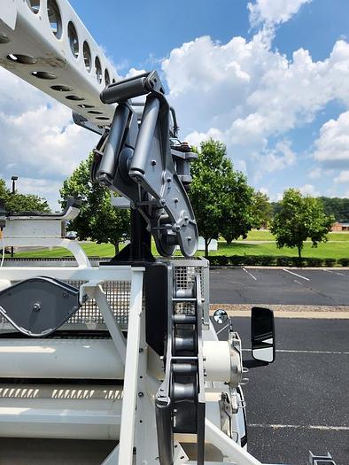 Used 2009 GMC C8500 4x2 Altec AT40C 40' Telescoping Non-Insulated Single Man Basket Cable Placing Bucket Truck With Reel Bar and Winder