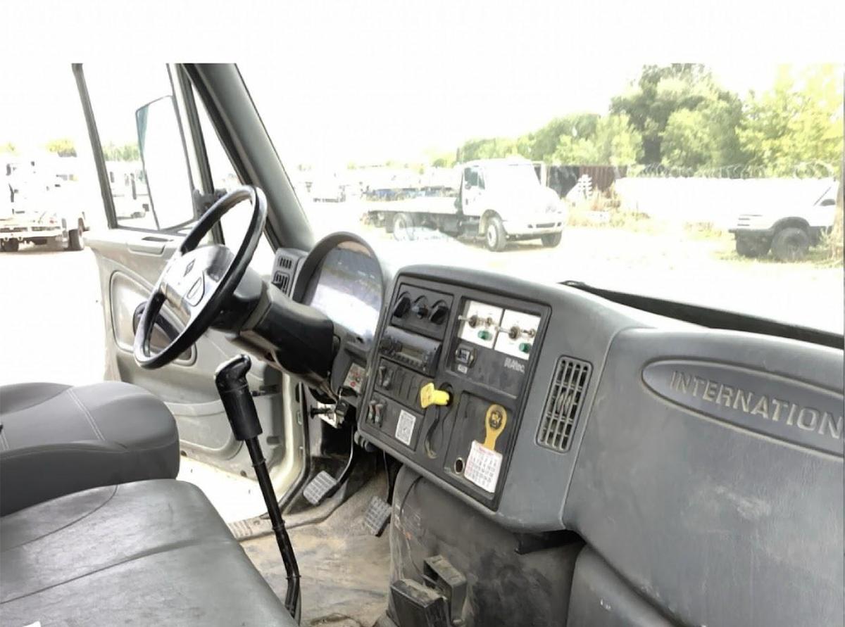 Used 2007 International 7400 4x4 Altec AM55 60' Material Handling Bucket Truck 