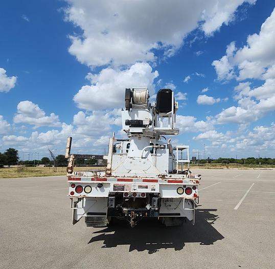 Used 2012 International 7300 4x4 12' Flatbed Altec DM47 TR 47' Digger Derrick