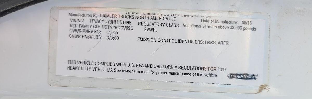 Used 2018 Freightliner M2