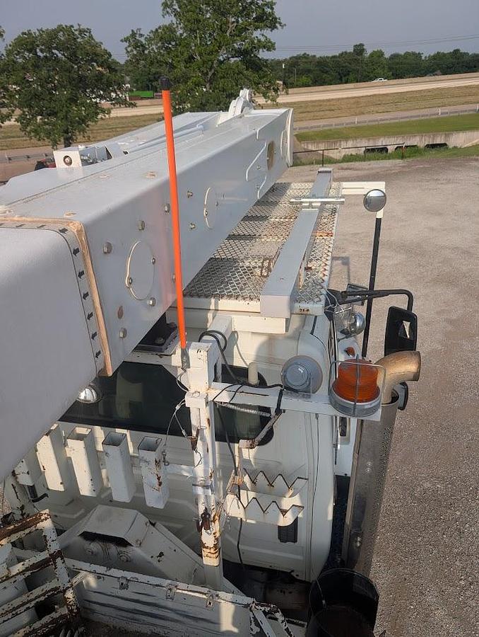 Used 2008 International Workstar 7400 4x4 Altec AM55E 60' Over Center Bucket with Material Handling/Jib