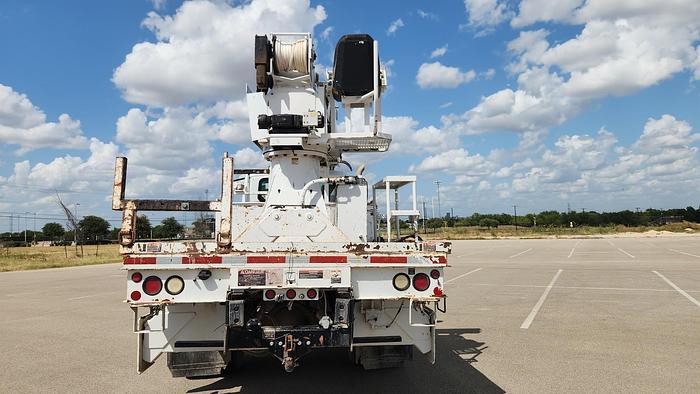 Used 2012 International 7300 4x4 12' Flatbed Altec DM47 TR 47' Digger Derrick