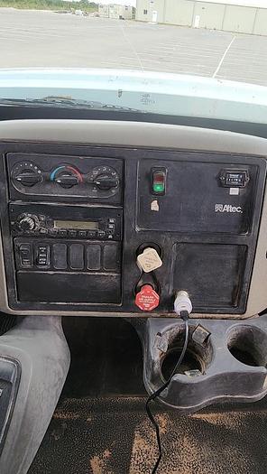 Used 2012 International 7300 4x4 12' Flatbed Altec DM47 TR 47' Digger Derrick