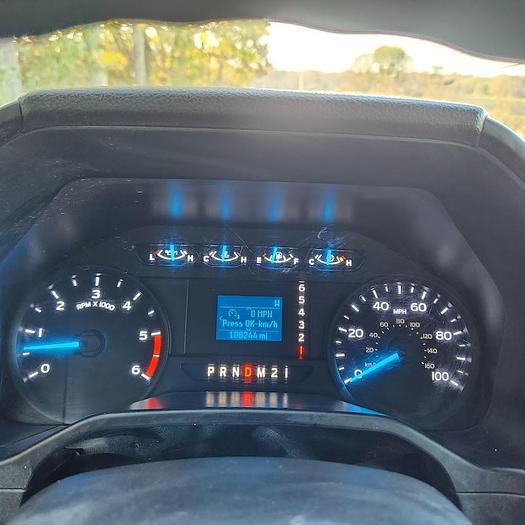 Used 2017 Ford F450 4x4 16' Scott Aluminum Tilt Flatbed with Knapheide Hoist Gas Engine