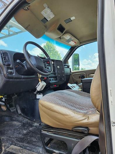 Used 2009 GMC C8500 4x2 Altec AT40C 40' Telescoping Non-Insulated Single Man Basket Cable Placing Bucket Truck With Reel Bar and Winder