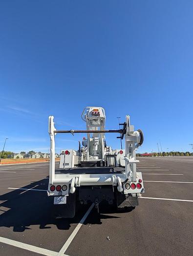 Used 2005 GMC 8500 Bucket Truck with an Altec AT40C Telescopic Cable Placer with Reel Bar and Winder