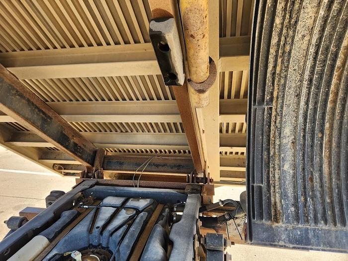 Used 2017 Ford F450 4x4 16' Scott Aluminum Tilt Flatbed with Knapheide Hoist Gas Engine