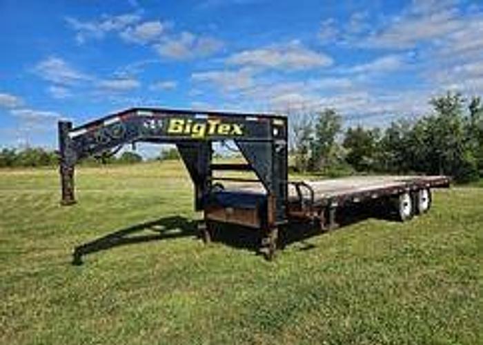 Used 2012 Big Tex Gooseneck 20' Trailer