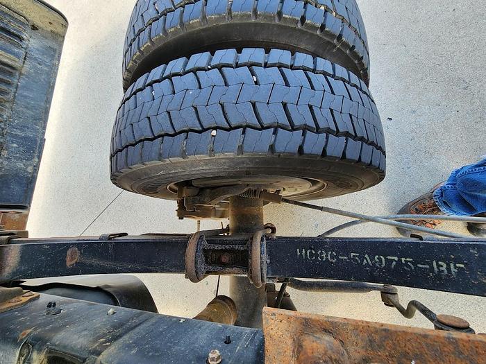 Used 2017 Ford F450 4x4 16' Scott Aluminum Tilt Flatbed with Knapheide Hoist Gas Engine