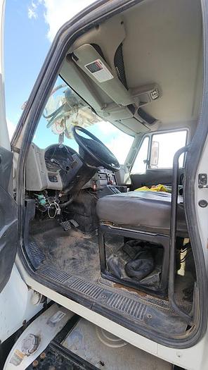 Used 2012 International 7300 4x4 12' Flatbed Altec DM47 TR 47' Digger Derrick