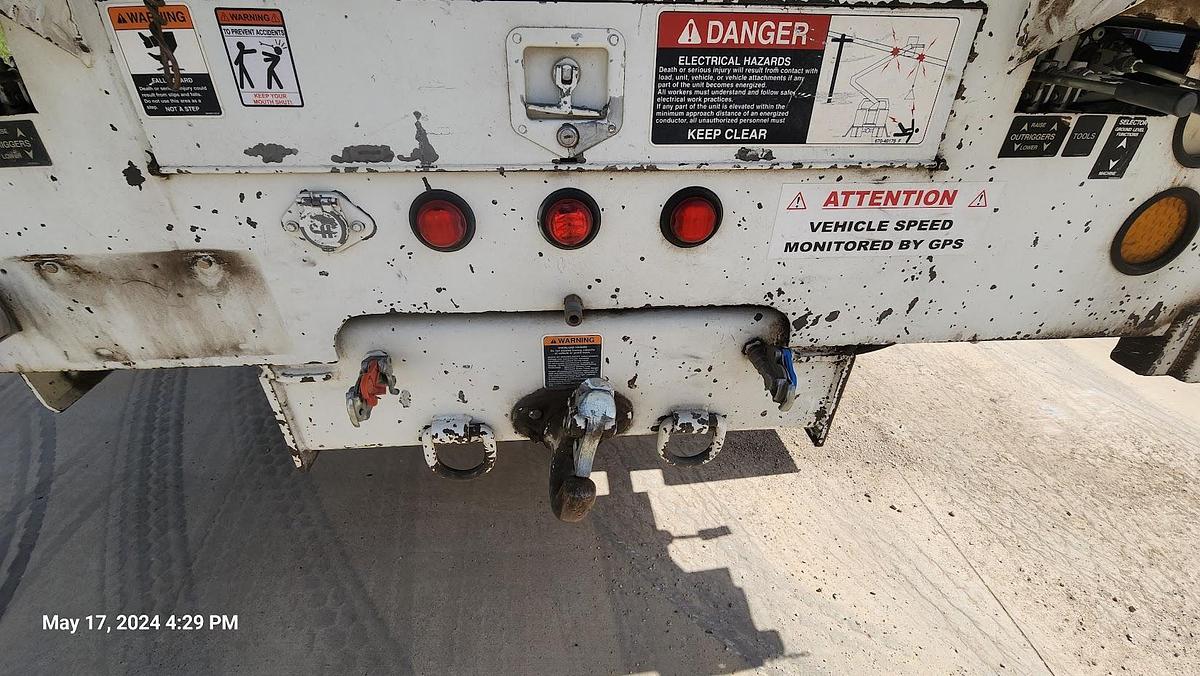 Used 2008 International Workstar 7400 4x4 Altec AM55E 60' Over Center Bucket with Material Handling/Jib