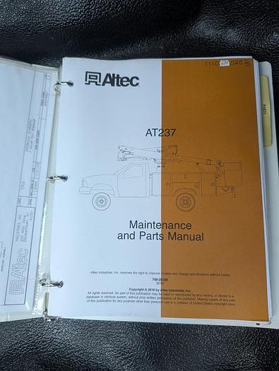 Used 2011 Dodge Ram 5500 Altec AT37 42' Articulated/Telescoping Non-insulated Bucket