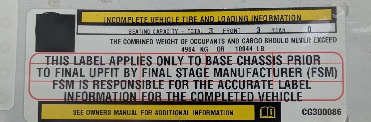 Used 2012 Dodge Ram 5500 4x4 Enclosed High-Top Service Truck