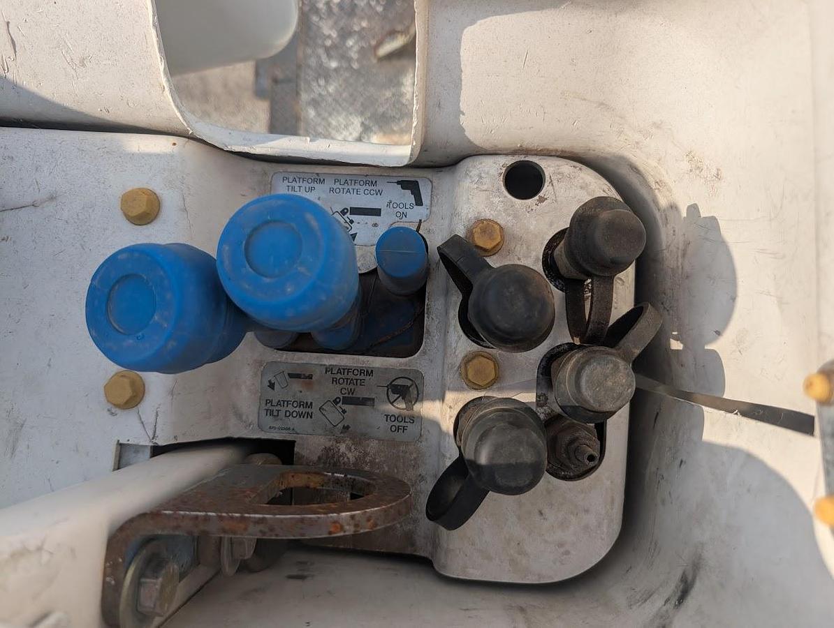 Used 2008 International Workstar 7400 4x4 Altec AM55E 60' Over Center Bucket with Material Handling/Jib