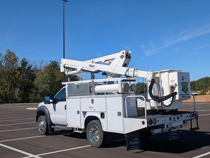 Used 2014 Ford F550 4x4 Versalift SST40EIH-01 Articulated Telescoping 45' Bucket Truck