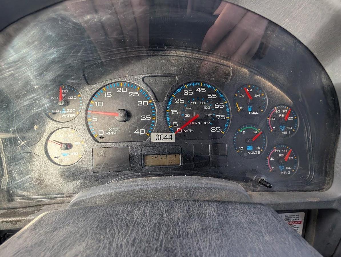 Used 2007 International 7400 4x4 Altec AM55 60' Over-Center Articulated Insulated Material Handling Bucket Truck