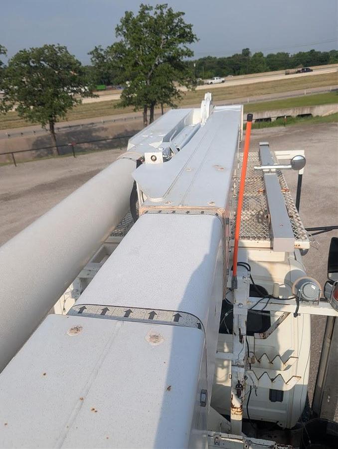 Used 2008 International Workstar 7400 4x4 Altec AM55E 60' Over Center Bucket with Material Handling/Jib