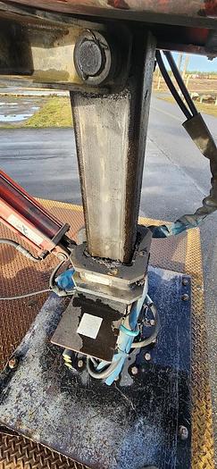 Used 2006 GMC 6500 20' Flatbed 36' Cleasby Roofing Conveyor Truck