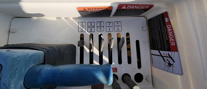 Used 2013 Dodge 5500 4x4 Terex Hi Ranger LTM40 45' Articulated/Telescoping Insulated Bucket with Material Handling Jib