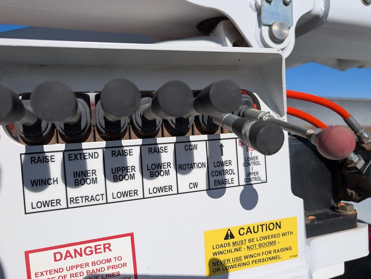 Used 2018 Dodge 5500 4x4 ETI 45' Bucket Material Handling Jib Articulating/Telescoping