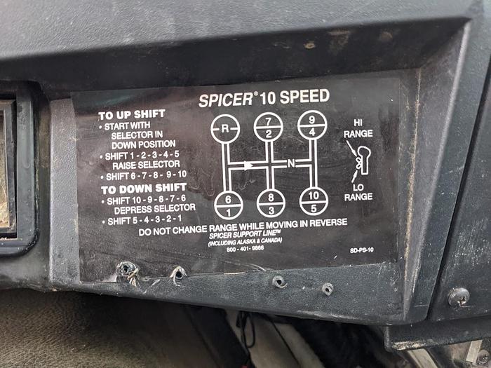 Used 2000 International 4900 Tandem Axle Flatbed Altec A65 70' Articulated Bucket truck